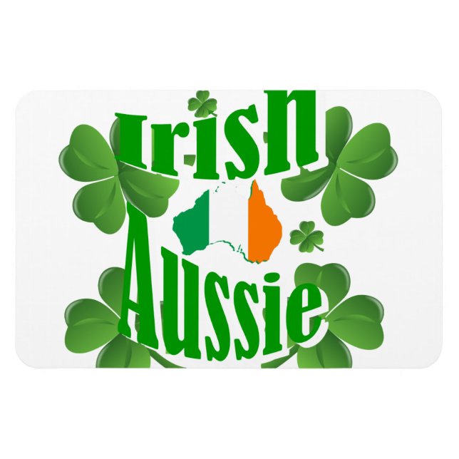 Irish aussie magnet (Horizontal)