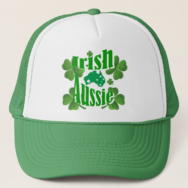 Irish Aussie Trucker Hat (Front)
