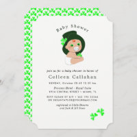 Irish Baby Leprechaun Lucky Shamrock Baby Shower