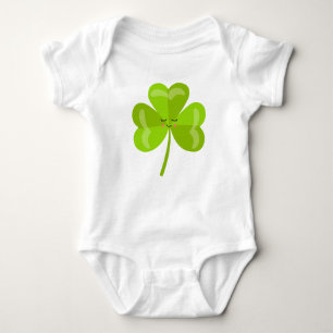 Irish Baby Lucky Shamrock St Patrick's Day Baby Bodysuit