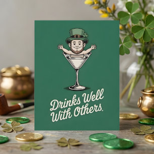 Irish Bar Humor St Patricks Day Card