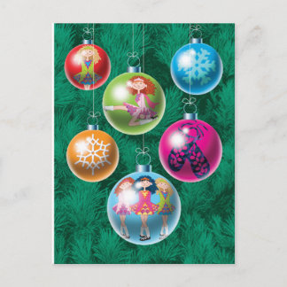 Irish Baubles Christmas Card