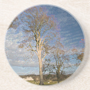 Irish Beech Trees Coaster