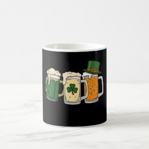 Irish Beer Ireland Flag St Patrick's Day Shamrock Coffee Mug