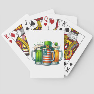 Irish Beer Ireland St Patricks Day Drinking Party Playing Cards