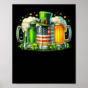 Irish Beer Ireland St Patricks Day Drinking Party  Poster