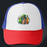 Irish Beer Ireland St Patricks Day Drinking Party Trucker Hat<br><div class="desc">Irish Beer Ireland St Patricks Day Drinking Party</div>