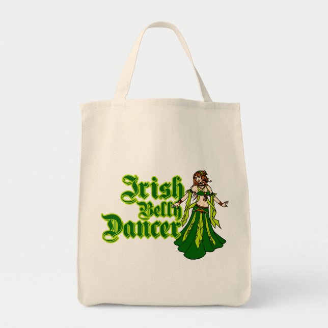 Irish Belly Dancer Tote Bag (Front)