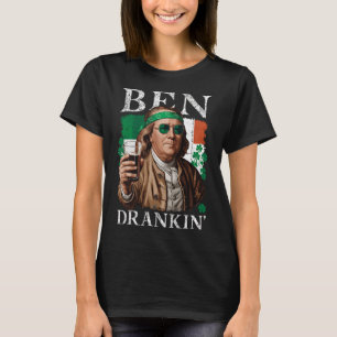 Irish Ben Drankin Beer - St Pattys Men And Women 7 T-Shirt