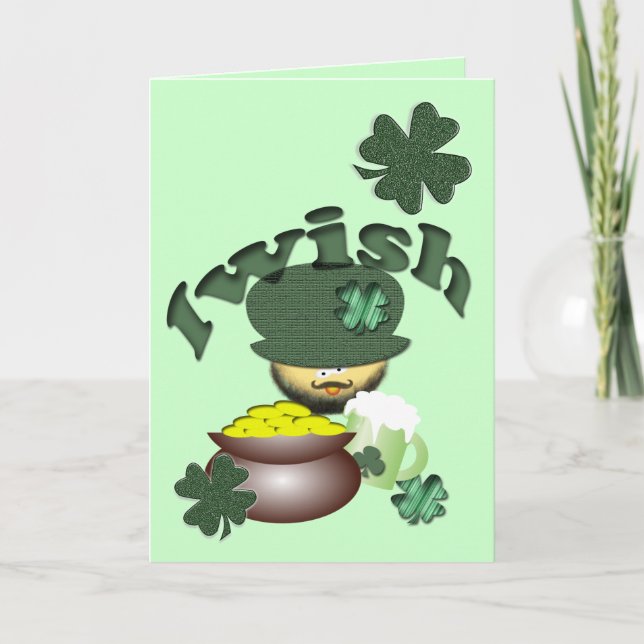Irish Birthday Card (Front)
