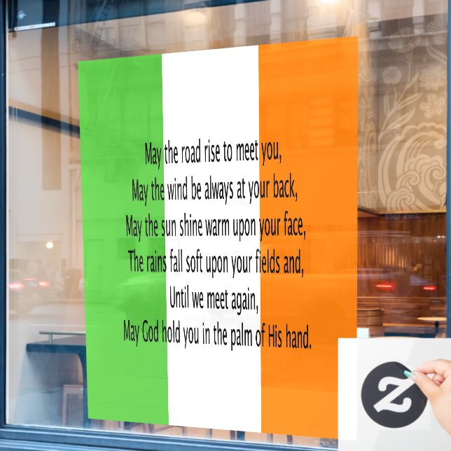 Irish Blessing (Cafe Window)
