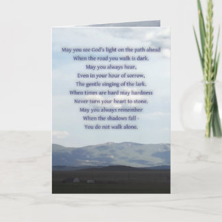 Irish Blessing 7a Card