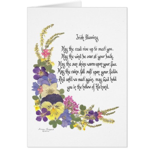 Irish Blessing Card