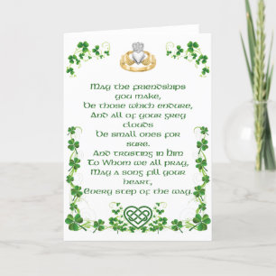 Irish Blessing Card