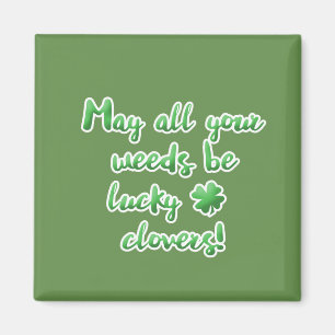 Irish Blessing for Gardening Magnet