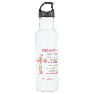 Irish Blessing For GODDAUGHTER - Personalised Gift 710 Ml Water Bottle