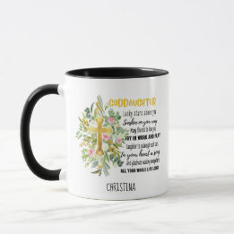 Irish Blessing For GODDAUGHTER - Personalised Gift Mug
