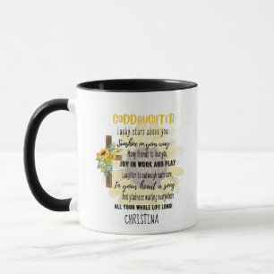 Irish Blessing For GODDAUGHTER - Personalised Gift Mug