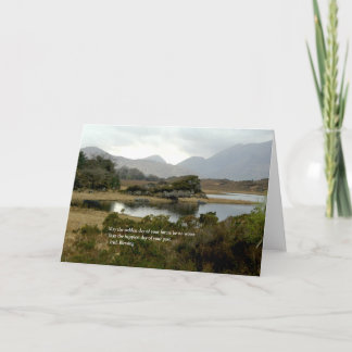 Irish Blessing for Your Future Card
