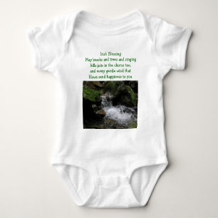 Irish Blessing infant onsie creeper