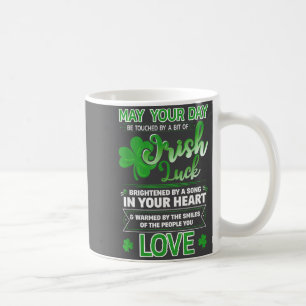Irish Blessing Lucky Quotes Sayings St. Patrick's  Coffee Mug
