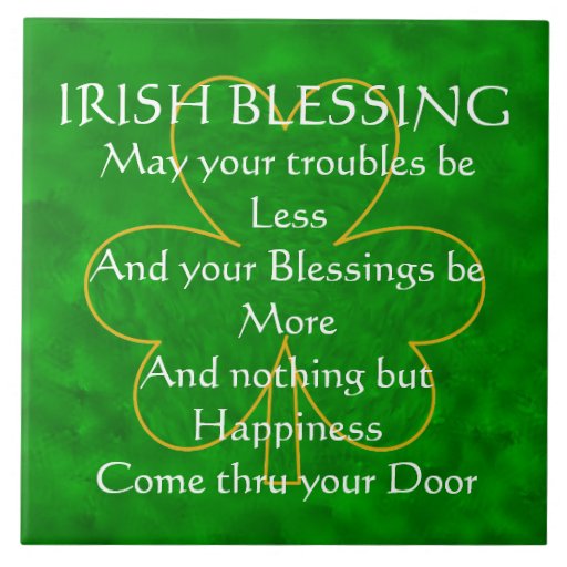 Irish Blessing - 