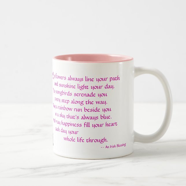 Irish Blessing Mug (Right)
