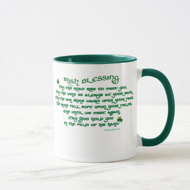 IRISH BLESSING MUG (Right)
