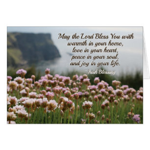 Irish Blessing, Peace in Your Soul, Ireland Card