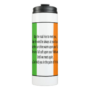 Irish Blessing Prayer Thermal Tumbler