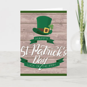 Irish Blessing St. Patrick's Day Greeting Card