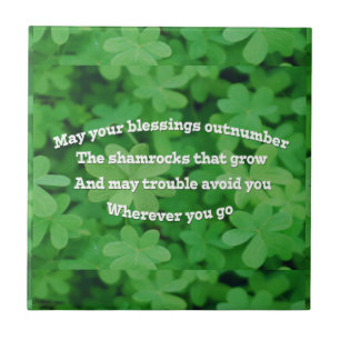 Irish Blessing Tile