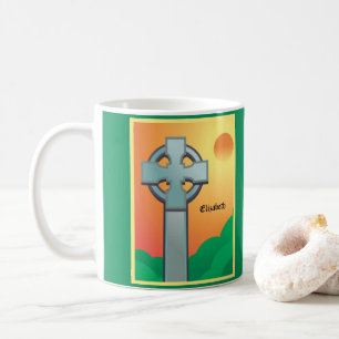 Irish Blessings Cross Personalised Coffee Mug