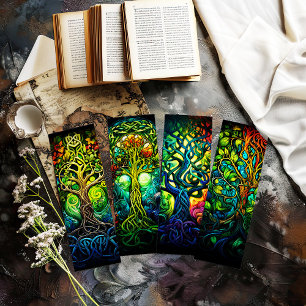 Irish Bookmarks, Celtic Tree of Life Bookmarks s3