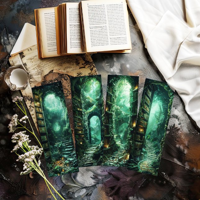 Irish Bookmarks, Fantasy Library Bookmarks s15 (collection of unique fantasy library bookmarks)
