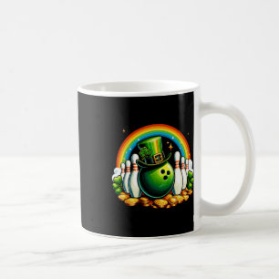 Irish Bowling Bylls Shamrock Leprechaun St Patrick Coffee Mug