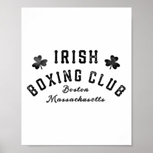 Irish Boxing Club - Boston Machusetts 1 Poster