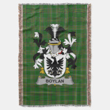 Irish Boylan or O_Boylan Coat of Arms Family Cres