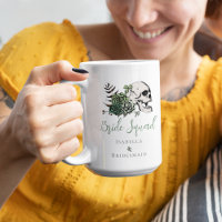Irish Bride Squad Gothic Green Skull & Roses