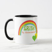 Irish By Association Rainbow Hearts Mug (Left)