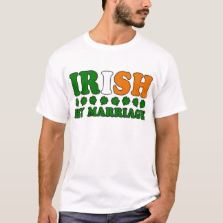 Irish by Marriage Flag T-Shirt