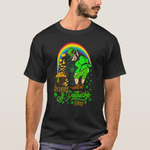 Irish C Happy St Patrick's Day Quote Shamrock T-Shirt