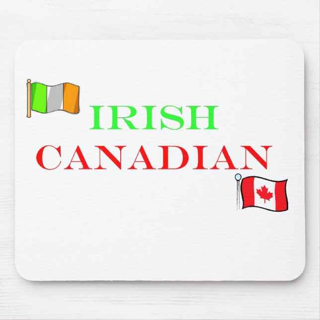 Irish Canadian Heritage Mouse Pad (Front)