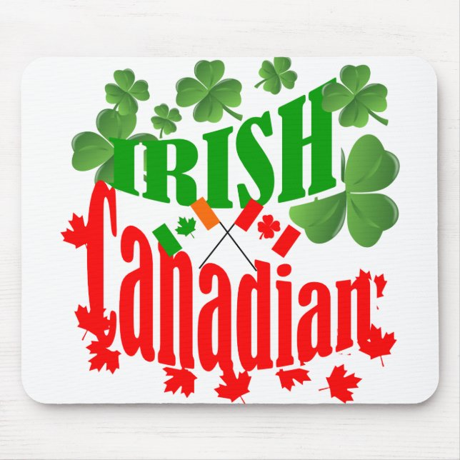 Irish Canadian Mouse Pad (Front)