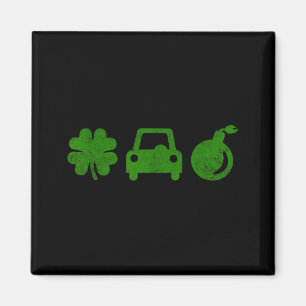 Irish Car Bomb St Patricks Day Alcohol Pub Crawl T Magnet