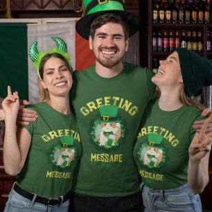 Irish cat enjoys the day T-Shirt