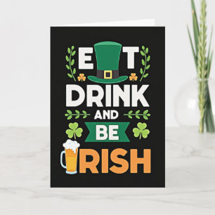Irish Celebration Graphic Card