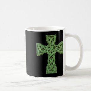 Irish Celtic Cross Knot Christian Holy Trinity Sco Coffee Mug