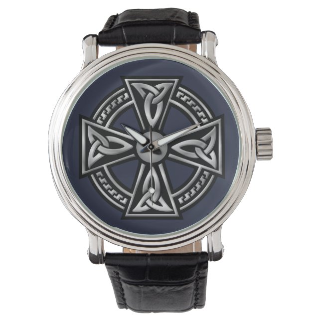 Irish Celtic Cross Watch (Front)