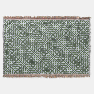 Irish Celtic Knot Throw Blanket